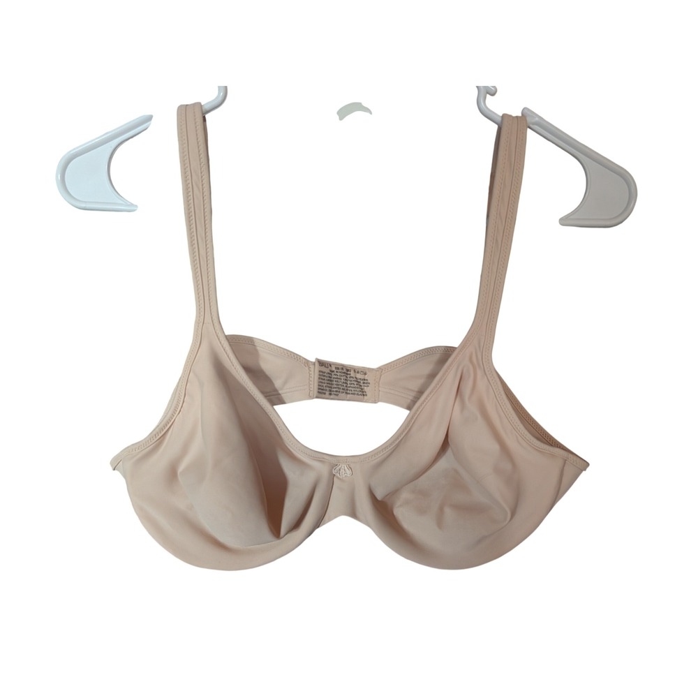 Bali Underwire Bra Womens 38B Nude Excellent Passion for Comfort 3383 Seamless